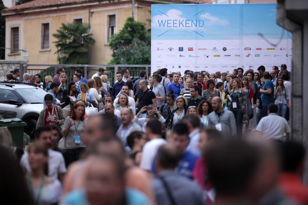 18.09.2014., Rovinj - Atmosfera na Weekend Media Festivalu 2014. Photo: Grgur Zucko/PIXSELL